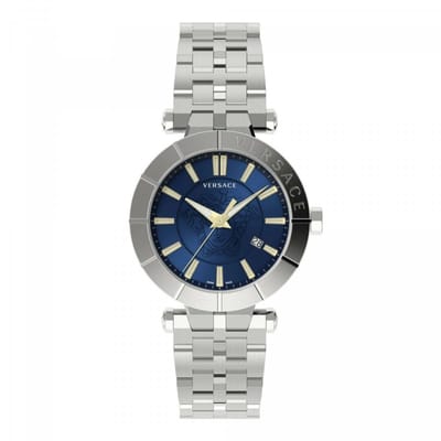 Versace VE2B00421 horloge mannen - Roestvrij Staal - zilver