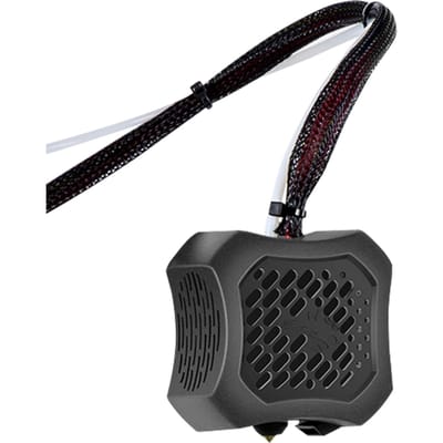 Origineel door Creality gemonteerde volledige extruder hotend-set dubbele koelventilator met 0,4 mm mondstuk aluminium With Cooling Fan