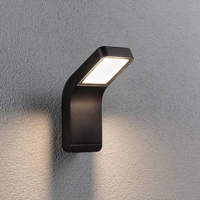 LED-wandarmatuur voor buiten Kulma zeewater bestendig IP44 90x230 mm 3000K 7,5W 520lm 230V Antraciet Aluminium