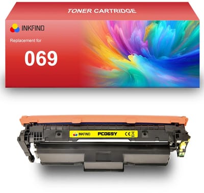 INKFIND 069 Geel tonercartridge compatibel met Canon 069 Geel toner cartridge - 1-pack Geel