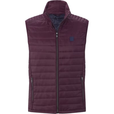 Babista herren Bodywarmer - 46 - donkerrood - Plus Size