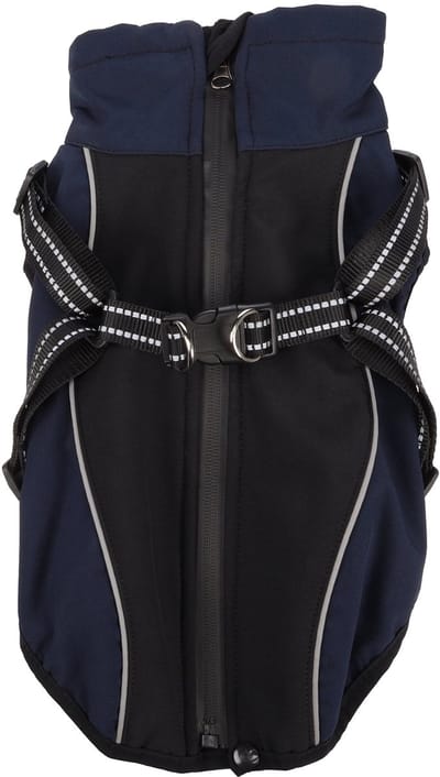 Flamingo Hondenjas Dexter Blauw 55cm