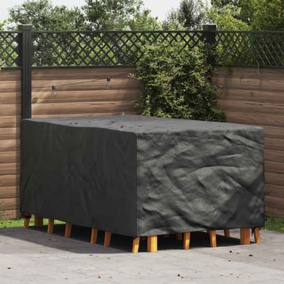 vidaXL - Meubelbescherming - Effen - Zwart - 143 - x - 225 - x - 90 - cm - 210D