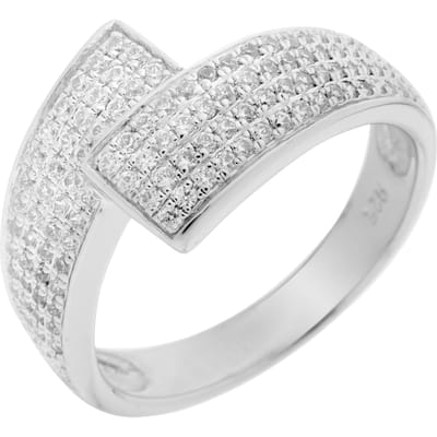 Orphelia ZR-3510/52 - Ring Micro Pavé Zirconium - 925 Zilver - Maat 52