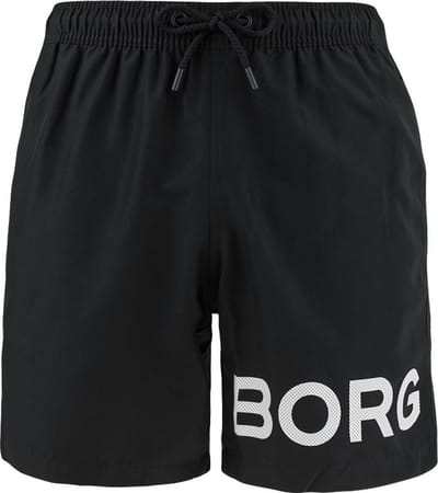 Björn Borg - Swim Shorts Sheldon Black Beauty - Heren -  Zwembroek - Maat M - Zwart