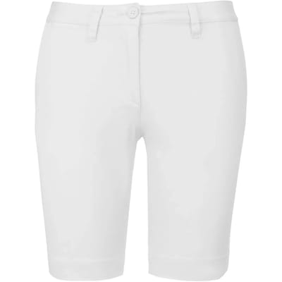 Kariban Dames chino bermudashorts K751 - White - 42 NL (44 FR)