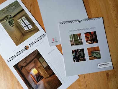 Verjaardagskalender Vincent Rook - kalenders - fotografie - urbex - 210 x 240 mm