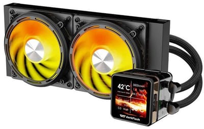 Darkflash CPU Water Cooling DE240 - Black