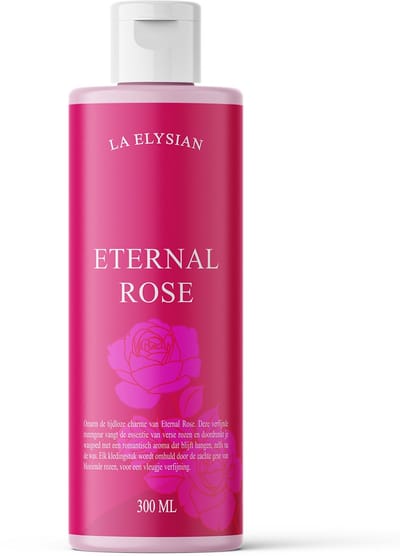La Elysian Eternal Rose Wasparfum – 300ml - 60 Wasbeurten - Inclusief Maatbeker