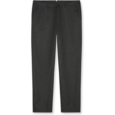 OLYMP Chino, Tapered Fit, Middengrijs