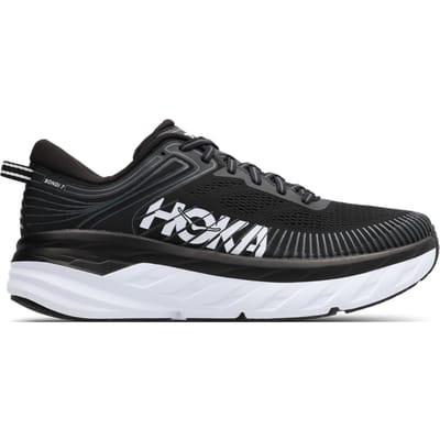 Hoka Bondi 7 Sneakers Heren - Zwart - Maat 42 - Mesh/Synthetisch