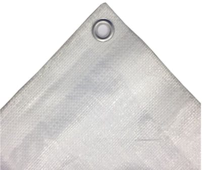 Afdekzeil 2x3m Wit - Waterdicht & Reissvast Beschermzeil