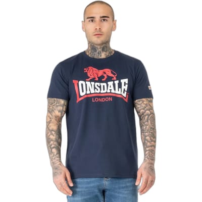 Lonsdale Lion Two Tone heren T-shirt regular fit