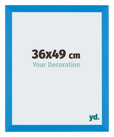 Your Decoration - Puzzellijst 36x49 cm - Helder Blauw - Puzzellijst 500-1000 stukjes - MDF Fotolijst - Mura