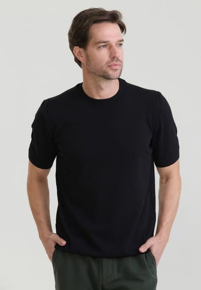 Felix Hardy Tshirt Ronde Hals 100% Katoen Heren Zwart - 2Xl