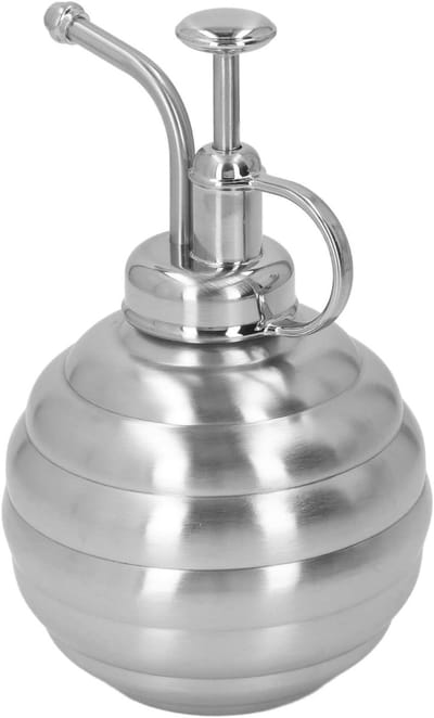 Roestvrijstalen Plantenspuit - Sproeifles Binnenplanten - Planten Verzorgen - Fijne Nevel Sproei - 400ml Capaciteit - Zilver