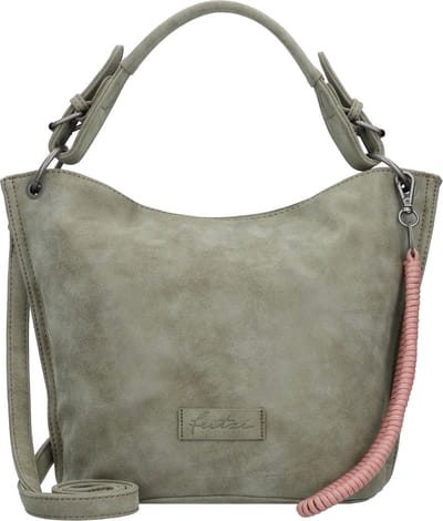 Fritzi aus Preußen schoudertas Fritzi31N Vintage Hobo Bag Moss olijfgroen
