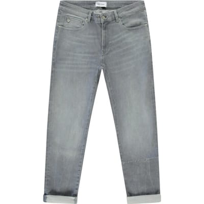 Cars Lugano heren soft denim regular-fit jeans grey used