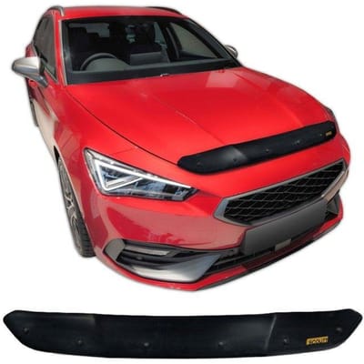 SCOUTT | Motorkap Beschermer Deflector Voor Cupra Leon Sinds 2020, Aerodynamisch, Eenvoudige Montage, Geen Boren Vereist
