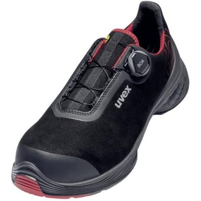 uvex 1 G2 6840245 Hoge veiligheidsschoenen ESD S3 Schoenmaat (EU): 45 Rood/zwart 1 paar