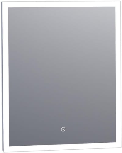 Brauer Jade Spiegel - Rechthoekig - 60 cm - met Directe LED-Verlichting - Dimbaar - met Touchbediening