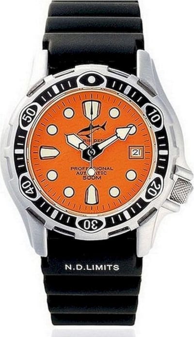 Chris Benz Duikerhorloge Deep CB-500A-O-KBS