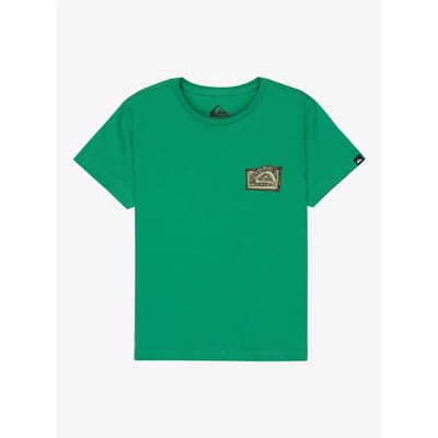 Quiksilver Ev Heritage T-shirt Met Korte Mouwen Groen 6 Years Jongen