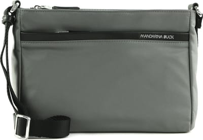 MANDARINA DUCK Schoudertas Hunter Crossover Smoked Pearl Grijs