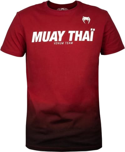 Venum Muay Thai VT Katoenen T-shirts Rood - XL