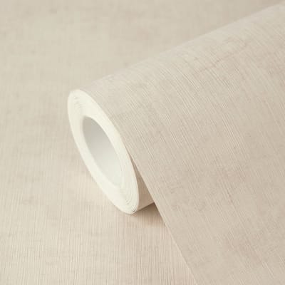 ELEGANT STRUCTUUR BEHANG | Textiellook - Grijs Beige Creme - A.S. Création Nordic Feeling