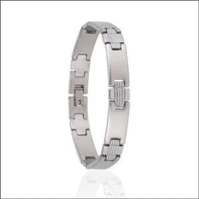 Aramat Jewels | Armbanden | Schakel Armband van Chirurgisch Staal | | | |12mm | Staal | Volwassenen | Verkleurd niet