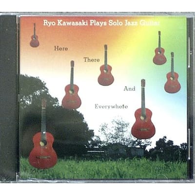 CD RYO KAWASAKI - Plays Solo Jazz Guitar - Here There VACV1001 Satellites 1995 Japan Jazz Gebruikt
