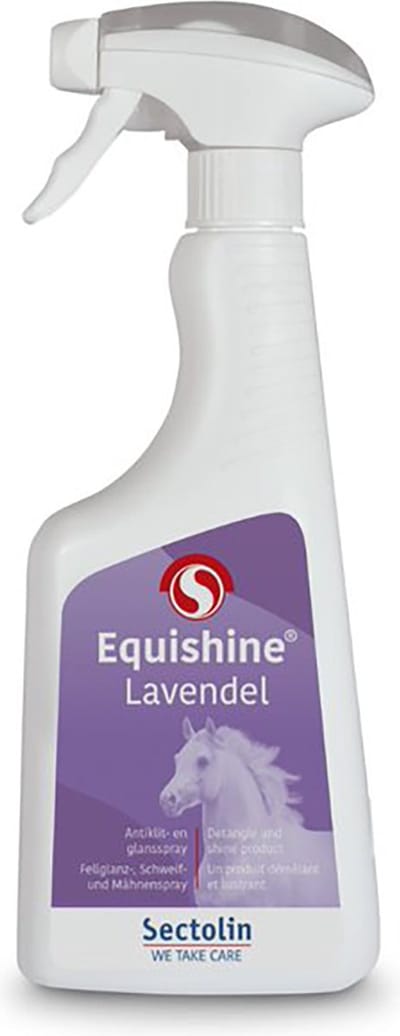 Sectolin Equishine Lavendel - 500ml - glansspray paarden verzorging paardenvachtverzorging