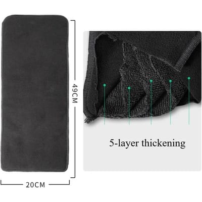 Grandes Couches Lavables Réutilisables pour Adultes Hommes Femmes Âgées Pantalon d'Incontinence Confortable Absorbant en Tissu