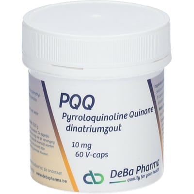 DeBa Pharma PQQ 10mg 60 Vegetarische Capsules