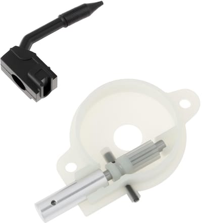 Dailygoods- Oliepomp 12v - Olieslang - Compatibel met Husqvarna 36/41/136/137/141/142 - Hoogwaardige materialen - Eenvoudig te installeren - Kettingzaagonderdeel