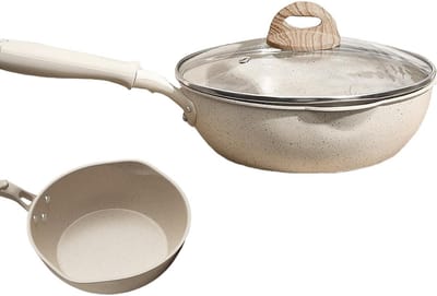 Koekenpan - Koekenpan met anti-aanbaklaag - Koken en bakken - Geschikt voor alle warmtebronnen