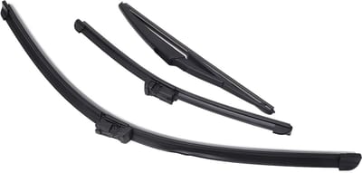 Dailygoods- Wisserbladen Vervanging voor 500/500C/500L - Zachte Rubberen Regenborstels - Anti-geluid - Betrouwbare Prestaties - Flexibel bij Extreme Temperatuur - Ruitenwissers