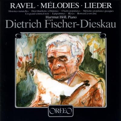 Dietrich Fischer-Dieskau, Hartmut Höll - Ravel: Ausgewählte Lieder (CD)