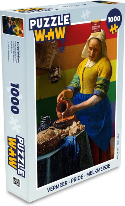 Puzzel Vermeer - Pride - Melkmeisje - Legpuzzel - Puzzel 1000 stukjes volwassenen