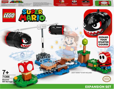 LEGO 71366 Super Mario Uitbreidingsset: Boomer Bill-spervuur Bouwbaar Spel