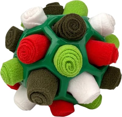 Livano Honden Speelgoed - Hond - Speelgoed - Dog Toy - Snuffelbal - Kerst