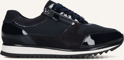 Hassia 302035 Sneakers - Suède - Dames - Blauw - Maat 38