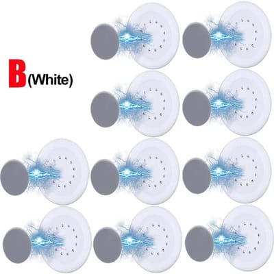 20/2 stuks sterke magnetische haken voor wandmontage, anti-verlies magneethouder voor koelkast, sticker, afstandsbediening, opbergplek, huisorganizerhaken 2PCS(1pair)