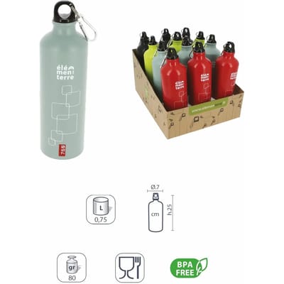 Aluminium Drinkfles Élémenterre Pear