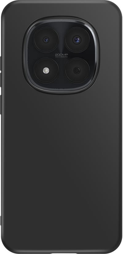 Mayaxess, Hoesje voor Redmi Note 15 Pro 5G van Zacht Schokbestendig Siliconen, Zwart