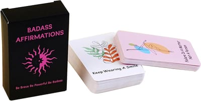 Affirmatiekaarten Set - Motivatie Citaat Kaart - Dagelijkse Inspiratie - 60 Dubbelzijdig Bedrukte Kaarten - 6x9 cm