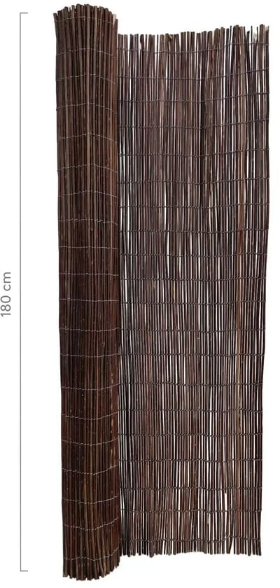 Masters of Bamboo® Wilgenmat Natura - 300 x 180 cm - Natuurlijke schutting op rol