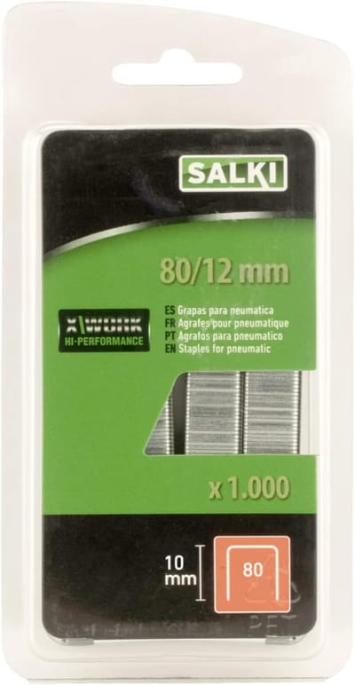 Nietjes - Bevestigingsmiddelen - Houtbewerking - 12mm Kroonbreedte - 80-12 mm - Metaal