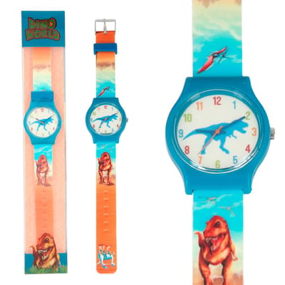 Depesche - Dino World horloge